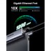 Концентратор Ugreen USB 3.0 to 3xUSB 3.0/RJ45/Micro USB CM266 Gray (60812)
