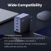 Зарядний пристрій Ugreen 4xUSB 100W (3xUSB-C+USB-A) Gan Nexode Fast Charger Grey X553 (35043)