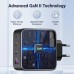 Зарядний пристрій Ugreen 4xUSB 100W (3xUSB-C+USB-A) Gan Tech Fast GAN Charger black CD226 (40747)