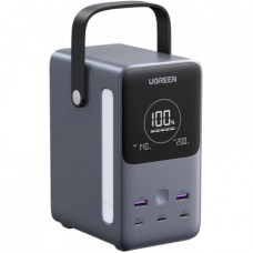 Батарея універсальна Ugreen 48000mAh 300W PD/3.1, зарядка 140W, Led лампа (25286)