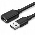 Дата кабель USB 2.0 AM/AF 1.0m US103 black Ugreen (10314)