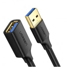 Дата кабель USB 3.0 AM/AF 1.0m US129 black Ugreen (10368)