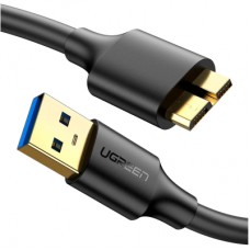 Дата кабель USB 3.0 AM to Micro B 0.5m US130 black Ugreen (10840)