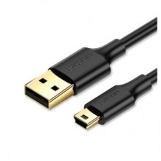 Дата кабель USB 2.0 AM to Mini 5P 1.0m US132 black Ugreen (10355)