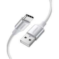 Дата кабель USB 2.0 AM to USB-C 0.5m 3A US288 white Ugreen (60130)