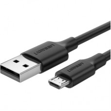 Дата кабель USB 2.0 AM to Micro 5P 3.0m 2A US289 black Ugreen (60827)