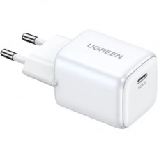 Зарядное устройство Ugreen USB-C PD20W GaN CD318 white (15324)