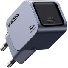 Зарядное устройство Ugreen USB-C PD30W GaN X703 gray (35006)