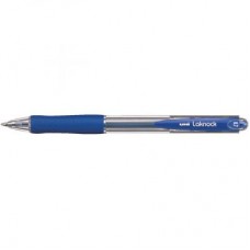 Ручка кулькова UNI retractable, 0.7mm, Blue, LAKNOCK fine (SN-100.(07).Blue)