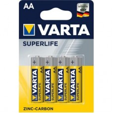 Батарейка Varta AA SUPERLIFE Zinc-Carbon R6 * 4 (02006101414)