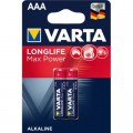 Батарейка Varta AAA Longlife Max Power лужна * 2 (04703101412)