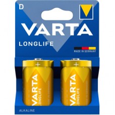 Батарейка Varta D (LR20) Longlife щелочная * 2 (04120101422)