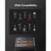 Батарея універсальна VEGER 56000mAh W5001C Tank 100W, PD, QC, Black (6970453555454)