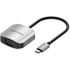 Переходник USB3.1 Type-C to VGA (F) 0.15m 1080p 60Hz Vention (TDFHB)