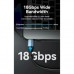 Кабель мультимедійний HDMI to HDMI 5.0m V2.0 4K 60Hz Aluminum Alloy Blue Vention (ALHSJ)