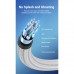Кабель мультимедійний HDMI to HDMI 10.0m V2.0 4K 60Hz Silver Metal Type Vention (AABIL)