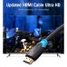 Кабель мультимедийный HDMI to HDMI 2.0m V2.0 4K 30Hz PVC Vention (AACBH)