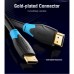 Кабель мультимедийный HDMI to HDMI 2.0m V2.0 4K 30Hz PVC Vention (AACBH)