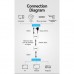 Адаптер HDMI via UTP up to 60m w/Power adapter(RX/TX) V1.4 1080p 60Hz 3D DD7.1 Vention (AKGH0-EU)