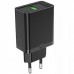 Зарядное устройство Vention 1xUSB 18W (USB-A) QC3.0 black (FABB0-EU)