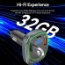 FM модулятор Vention PD 54W 3-Port USB (C+A+A) LED/USB Flash/Bluetooth, вольтметр (FFLB0)