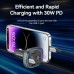 FM модулятор Vention PD 54W 3-Port USB (C+A+A) LED/USB Flash/Bluetooth, вольтметр (FFLB0)