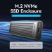 Кишеня зовнішня Vention SSD M.2 (NVME) M-key USB Type-C 3.2 10Gbps Heat Sink Aluminum (KPKH0)