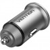 Зарядное устройство Vention 2USB-A 30W QC3.0 Gray Mini Style Aluminium Alloy Type (FFEH0)