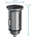 Зарядное устройство Vention 2USB-A 30W QC3.0 Gray Mini Style Aluminium Alloy Type (FFEH0)
