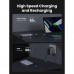 Батарея універсальна Vention 10000mAh 22.5W 3A PD, Built-in USB-C+Lightning Cables, Black (FHOB0)