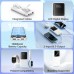 Батарея універсальна Vention 10000mAh 22.5W 3A PD, Built-in USB-C+Lightning Cables, White (FHOW0)