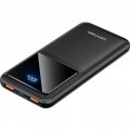 Батарея універсальна Vention 10000mAh 22.5W 3A, PD, QC/3.0, LED Display, Black (FHKB0)