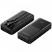 Батарея універсальна Vention 20000mAh 22.5W 3A PD, Built-in USB-C+Lightning Cables, Black (FHPB0)