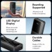 Батарея універсальна Vention 20000mAh 22.5W 3A PD, Built-in USB-C+Lightning Cables, Black (FHPB0)