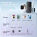 Батарея універсальна Vention 20000mAh 22.5W 3A PD, Built-in USB-C+Lightning Cables, Black (FHPB0)