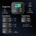 Батарея універсальна Vention 27000mAh 140W 5A PD, QC/3.0, 2xUSB-C, USB-A, LED Display, Gray (FHVH0)