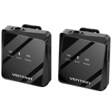 Мікрофон Vention USB-C 2-Pack Wireless Lavalier Black (NCBB0)