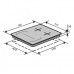Варочная поверхность Ventolux HG622 B9G CS FI (BK)