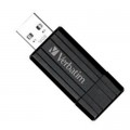 USB флеш накопитель 16Gb Store'n'Go PinStripe black Verbatim (49063)