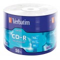 Диск CD Verbatim CD-R 700Mb 52x Wrap-box Extra (43787)