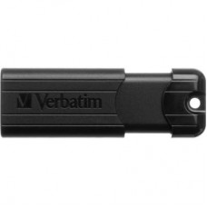 USB флеш накопичувач Verbatim 128GB PinStripe Black USB 3.0 (49319)