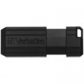 USB флеш накопичувач Verbatim 64GB Store 'n' Go PinStripe Black USB 2.0 (49065)