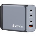 Зарядний пристрій Verbatim GaN 240 W 4 ports (USB-C-140 W,USB-C-100 W,USB-C-65 W /USB-A -3.0) (32205)