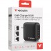 Зарядное устройство Verbatim MiniGaN 165 W 4 ports (3xUSB-C/1xUSB-A) (32216)