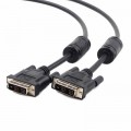 Кабель мультимедийный DVI to DVI 18+1pin, 5.0m Viewcon (VC-DVI-104-5m)