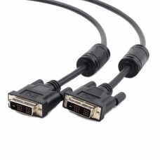 Кабель мультимедийный DVI to DVI 18+1pin, 5.0m Viewcon (VC-DVI-104-5m)