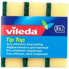Губки кухонные Vileda Tip Top классические 3 шт. (4003790023996)