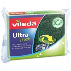 Губки кухонные Vileda Ultra Fresh антибактериальные 2 шт. (4023103200982)