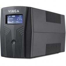 Источник бесперебойного питания Vinga LCD 600VA plastic case (VPC-600P)