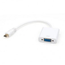Переходник HDMI C M to VGA F 0.15m Vinga (HDMICMVGAF-01)